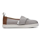 TOMS Jungen Unisex Kinder Tiny Alpargata Flacher Slipper, Grau, 26 EU