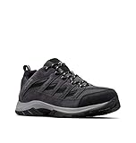 Columbia Crestwood Wanderschuhe für Herren, Schwarz (Shark x Columbia Grey), 43 EU