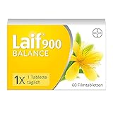 Laif 900 Balance - pflanzliches Arzneimittel mit Johanniskrautextrakt - bewährte Hilfe bei Antriebslosigkeit und Stimmungstiefs - 1 x 60 Filmtabletten