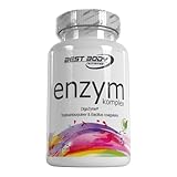 Best Body Nutrition Enzym Komplex - 90 Kapseln - Verdauungsenzyme - vegan - inkl. Alpha Amylase, Lipase, Protease, Laktase