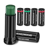 NULYLU 6 Stk Tarnöl sportliche Gesichtsfarbe Baseballauge schwarz Camo-Gesichtsfarbe Farbstifte lippenstifthülsen lip stick auge schwarz fußball Eye Black Stick für den Sport Pigmenttoner