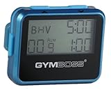 Gymboss Intervallzeitgeber Und Stoppuhr TÜRKIS/BLAU METALLIC-Hochglanz