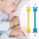 2 Pack Baby Nasenbooger und Ohrenreiniger, Nasenreinigungspinzette, sicherer Baby Booger Entferner, Nasenpicker für Baby Gadget für Säuglinge und Kleinkinder, Ohrenschmalz Entfernung Baby Must Have