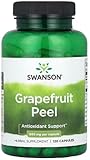 Swanson - Grapefruit Peel 600 mg | Unterstützung für Verdauung und Immunsystem - 120 Kapseln