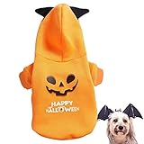 Halloween-Kostüm, Hunde-Kostüm, Halloween-Hundehemd, Geister-Hundehemd, weiche Baumwolle, Halloween, Cosplay, Tierkleidung, lustige Kostüme für Jildouf