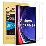 SPARIN 2 Stück Panzer Schutz Glas Schutzfolie für Samsung Galaxy Tab S9/ Tab S9 FE/Tab S8/ Tab S7, Schutzglas Displayschutzfolie mit 9H Härte, Kratzfest