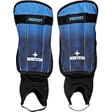 Derbystar Schienbeinschoner Protect V23, BLAU/SCHWARZ