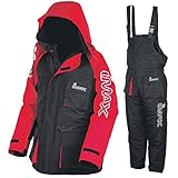 Imax Thermo Anzug Sea Fishing Clothing (2 teilig), Mehrfarbig (schwarz/rot), Gr. XL