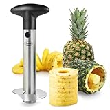 Newness konzentriert sich auf Ananas-Entkerner aus Edelstahl, verbesserte, verstärkte, dickere Klinge. Newness Premium-Ananas-Entkerner, Werkzeug zum Entfernen von Ananaskernen aus Edelstahl für Zuhau