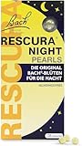 Original Bach RESCURA NIGHT Pearls: (ehemals Rescue) Bachblüten-Mischung + White Chestnut, 28 Gel-Perlen