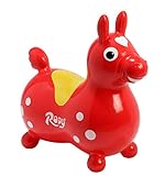 Ledraplastic 8002 Jakobs 4019960 - Rody Hüpfpferd, 3 Jahre, rot