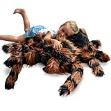 mikamax Giant Tarantula Plush - XXL - Spinne Pluschy - Spinne Plüschtier - 85 cm