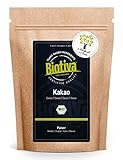 Biotiva Kakao Pulver Bio 300g - 100% reines Kakaopulver stark entölt (11% Fett) - ohne Zucker - ohne Zusatzstoffe - hochwertigste Biotiva® Qualität - Abgefüllt und kontrolliert in Deutschland