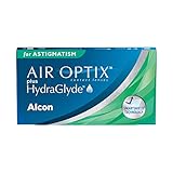 Air Optix plus HydraGlyde for Astigmatism Monatslinsen weich, 3 Stück, BC 8.7 mm, DIA 14.5 mm, CYL -0.75, ACHSE 180, -3.5 Dioptrien