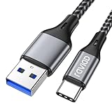 RAVIAD USB C Kabel 1M, USB C Ladekabel, USB 3.0 & QC 3.0 Schnellladekabel USB C Ladekabel, Datenkabel USB-C Kompatibel für iPhone 15 Pro Max, Samsung Galaxy S24 S23 S22 S21 S20 Note 10, Huawei P60