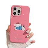 Emlivi Hülle Kompatibel mit iPhone 15, Niedlich Katze Muster Gel Handyhülle Weich Silikon TPU Bumper Cover Cute Animal Nette Girly Case Ultra Dünne Stoßfest Schutzhülle für iPhone 15, Welpe