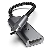 Syntech USB-C-auf-HDMI-Adapter, Thunderbolt 3-auf-HDMI-Adapter, kompatibel mit MacBook Pro, MacBook Air, iPad Pro, Pixelbook, XPS, Galaxy und mehr