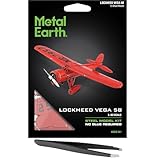 Fascinations Metal Earth Lockheed Vega 5B Metallmodellbausatz mit Pinzette