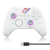 Reddening Wireless Controller für Xbox One/X/S, Windows PC (10 und Höher System) Wireless Gamepad mit TURBO/Hall-Trigger/RGB Beleuchtungsmodi, 3.5mm Audiobuchse