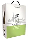 Hans Baer Riesling - Weisswein - Qualitätswein aus Rheinhessen, Deutschland - Bag-in-Box, 3l