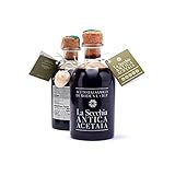 La Secchia - Balsamico-Essig aus Modena IGP 'Fünf Sterne', Gereift in 20 Fässern verschiedener Hölzer, Hohe Dichte, 250 ml Flasche mit Kork-Dosierverschluss, Traditionale Balsamic Vinegar g.g.A.