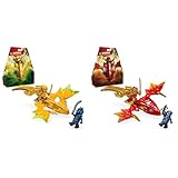 LEGO NINJAGO Arins Drachengleiter, Ninja-Set & NINJAGO Kais Drachengleiter, Ninja-Set