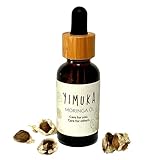 YIMUKA 100% Reines Moringa Öl 30ml - Veganes Hautpflegeöl - Unraffiniert & Nachhaltig - Perfekte Feuchtigkeitspflege - Bio, Fair & sozial in Braunglas mit Bambus-Pipette (30ml, Moringa)