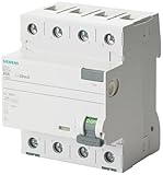 SIEMENS - Siemens 5SV33446 FI-Schutzschalter 3P+N TypA 30mA 40A 400V