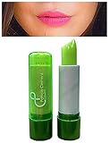 Aloe Vera Lippenstift mit Farbwechsel Kussecht pflegender Lip Balm Pflegebalsam Pflegelippenstift Lipstick Lippenpflege Kosmetik Rosa