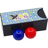 Luxylei Box, Die Den Roten Ball in Den Blauen Ball Verwandelt. Zaubertricks. Close Up Magic Box, Magische, Gimmick-Requisiten, Klassische Zaubertricks