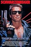 Close Up The Terminator - Poster (Hauptmotiv - Arnold Schwarzenegger) (Größe: 61cm x 91,5cm)