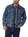 Wrangler Herren Cowboy Cut Western Unlined Denim Jacket Jeansjacke, Stonewashed, L