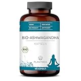 PlantDea Bio Ashwagandha Kapseln 3000mg Tagesdosis, 180 Kapseln, hochdosiert, laborgeprüft, vegan, in Deutschland hergestellt