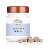 BÄRBEL DREXEL® Natürliche Bräune Presslinge, Bräunungs-Kapseln + Carotinoid-Vitamine (80 Stk) Unterstützen die Bräunungsfähigkeit des Körpers, Vegane Herstellung Deutschland, Bräunungstabletten