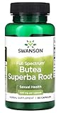 Swanson - Full Spectrum Butea Superba Root 400 mg | Natürliche Unterstützung für die Vitalität - 60 Kapseln