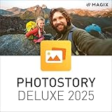 MAGIX Photostory deluxe 2025 - Erinnerungen in Bewegung | Bildbearbeitungsprogramm | Videobearbeitungsprogramm | für Windows 10/11 PC | 1 PC Volllizenz für 2 Geräte