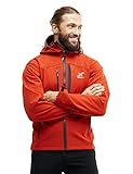 RevolutionRace Hiball Jacket für Herren, Atmungsaktive und Wasserabweisende Jacke für alle Outdoor-Aktivitäten, Autumn, L