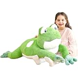 IKASA Groß Frosch Kuscheltier Riesen Stofftier,78cm Gross Plüschtier Riesige Plüsch Spielzeug Flauschige Weich Jumbo Plüschtiere,Geschenk für Kinder