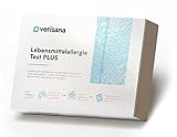 Lebensmittelallergie Test PLUS – Umfassender Selbsttest für zu Hause – Inkl. Laborbericht über mögliche Nahrungsmittelallergien – Verisana