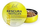 Original Bach RESCURA Pastillen: (ehemals Rescue) Bachblüten-Mischung in einer fruchtigen Pastille, Orange-Holunder, 50g