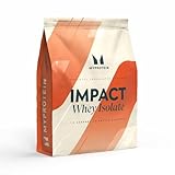 MyProtein Impact Whey Isolate Protein Pulver - Vanille - Eiweißpulver - 1kg - 40 Servings - Hoher Proteingehalt Muskel Aufbau & Regeneration Whey Isolate Powder