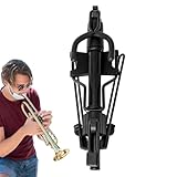 Musikinstrumentenständer, Metall-Aerophonständer, hochfester faltbarer Aerophonständer | Blasrohrständer, verstellbarer tragbarer Blasinstrumentenständer für