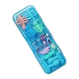 EXCEART 1 Schachtel hält einen Stift Haltungskorrektur Bleistift für Kinder stift schreibhilfe griff schreibutensilien schreibkladde schreibwaren Schreibgriff Schreibkorrektor Blue