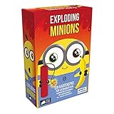 Exploding Kittens | Exploding Minions | Partyspiel | Kartenspiel | 2-5 Spieler | Ab 7+ Jahren | 15+ Minuten | Deutsch