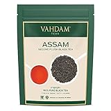 VAHDAM, Assam Schwarzer Tee Teeblättern 340g (170+ Tassen) | STARK, MALZIG & RICH, Loser Blatttee | FTGFOP1 qualität | 100% Pure Unmixed, Single Origin Schwarztee, Brew Hot Tea, Iced Tea, Kombucha Tea