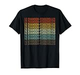 Le Chambon-Feugerolles Retro-Stadt T-Shirt