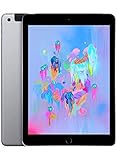 Apple iPad 9.7 (6. Gen) 128GB Wi-Fi + Cellular - Space Grau - Entriegelte (Generalüberholt)