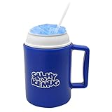 GOODS+GADGETS Original Slushy Mug - Slush-Becher mit Löffel und Trink-Strohhalm; Slushy-Eis-Maker Magic Slush Maker Freeze Becher für Wassereis in Sekunden