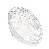 PAR56 Schwimmbadleuchten, LED Poolbeleuchtung, IP68 wasserdichte Poolleuchte, Unterwasserbeleuchtung, 12V ACPoolscheinwerfer Für Landschaft, Garten, Springbrunnen (Color : White, Size : 24w(12V))