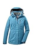 Killtec Damen Outdoorjacke Funktionsjacke mit abzippbarer Kapuze KOW 140 WMN Jckt wasserdicht, Winddicht, atmungsaktiv 00841-sturmblau 50